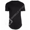 Round Hem Longline T Shirt 